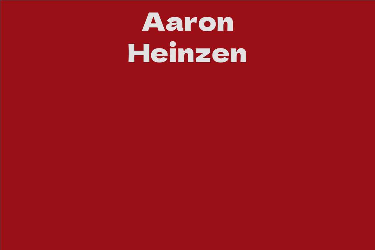 Aaron Heinzen
