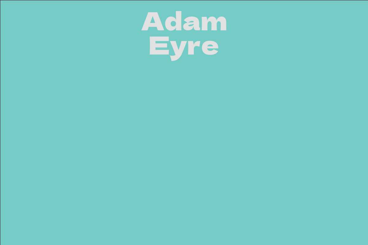 Adam Eyre