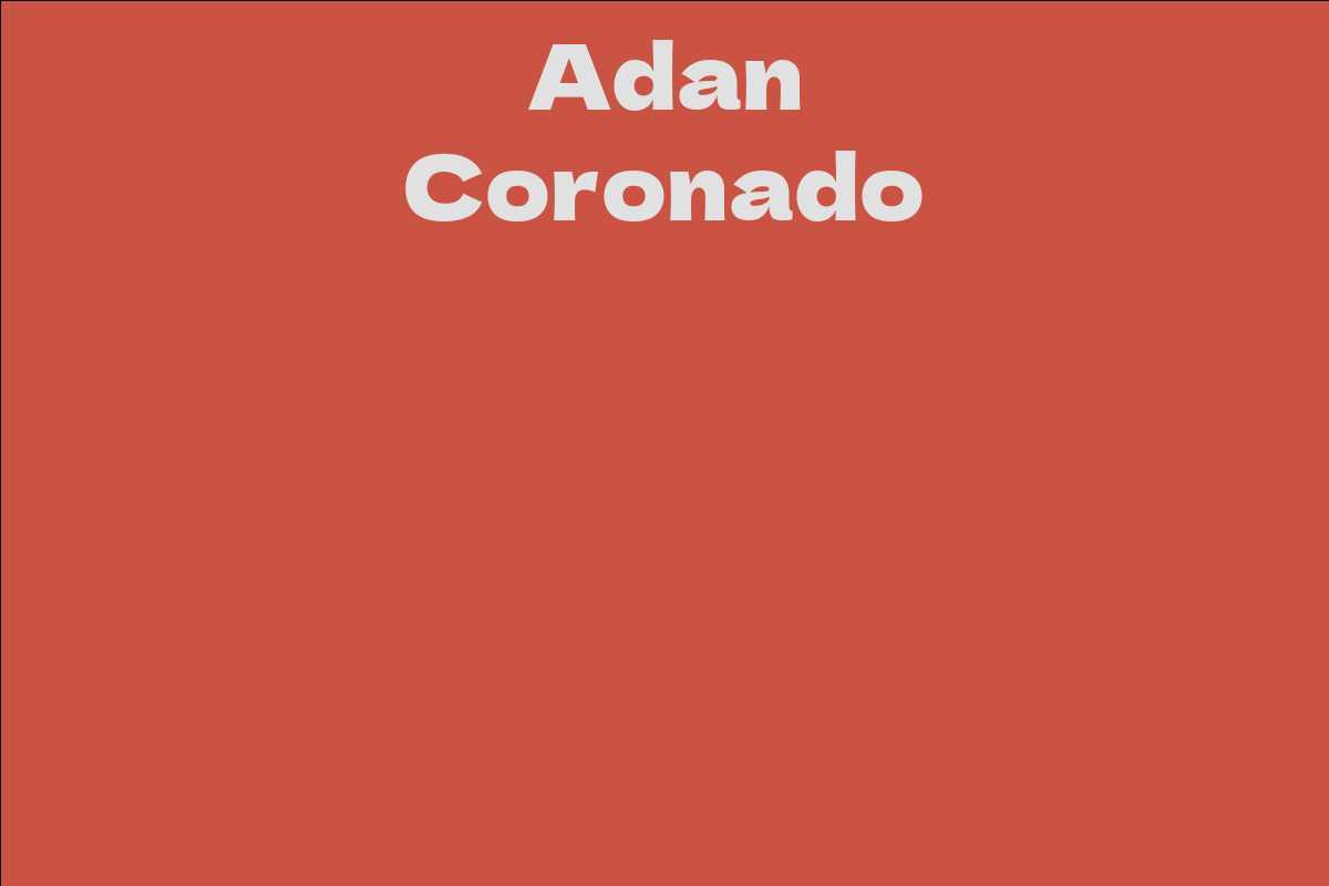 Adan Coronado