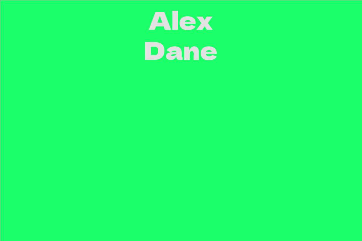 Alex Dane
