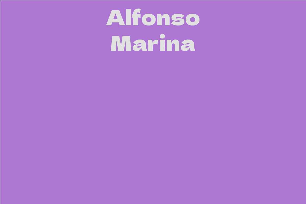 Alfonso Marina