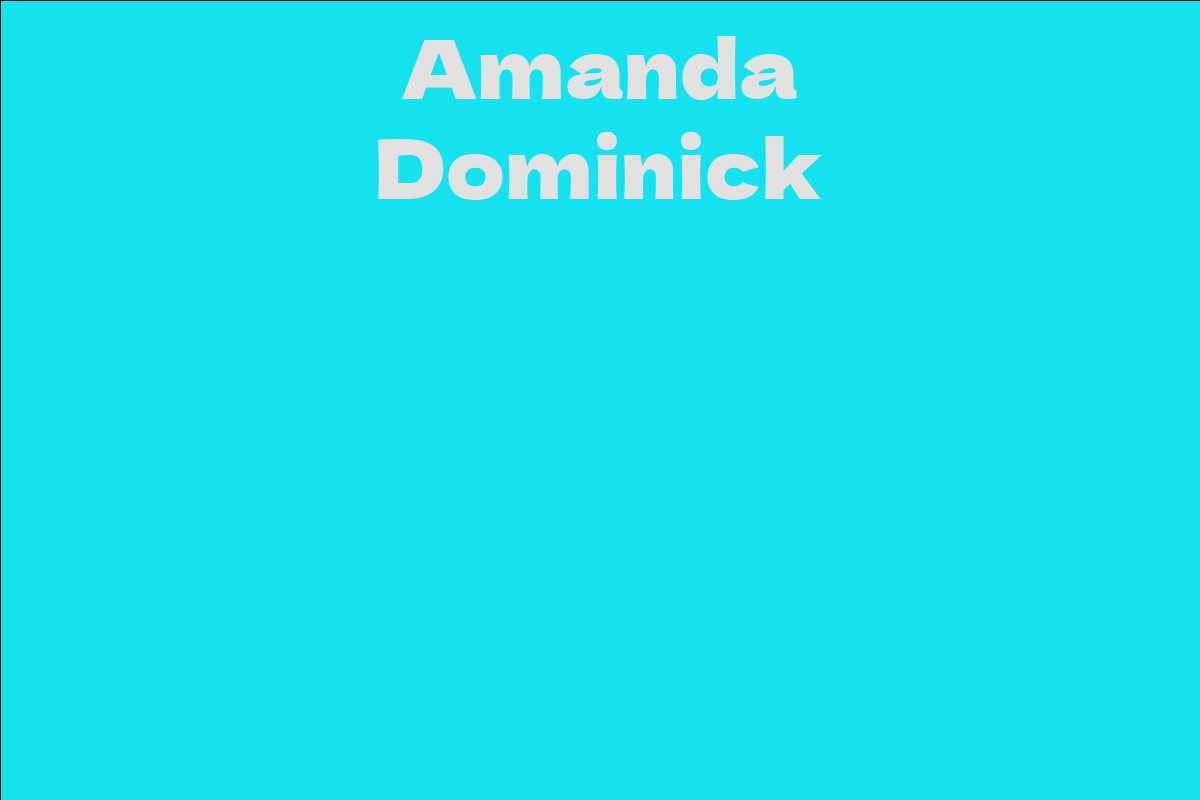 Amanda Dominick