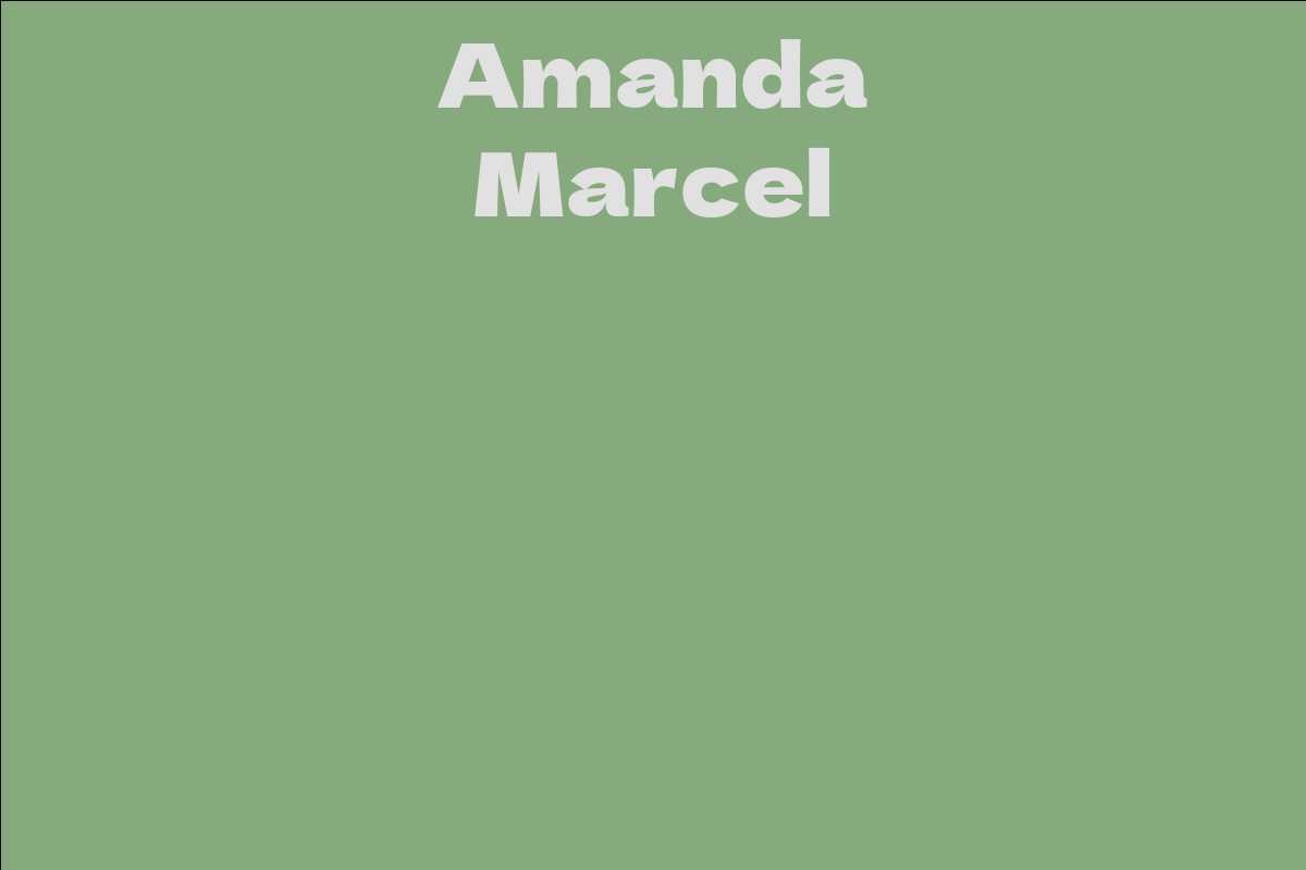 Amanda Marcel