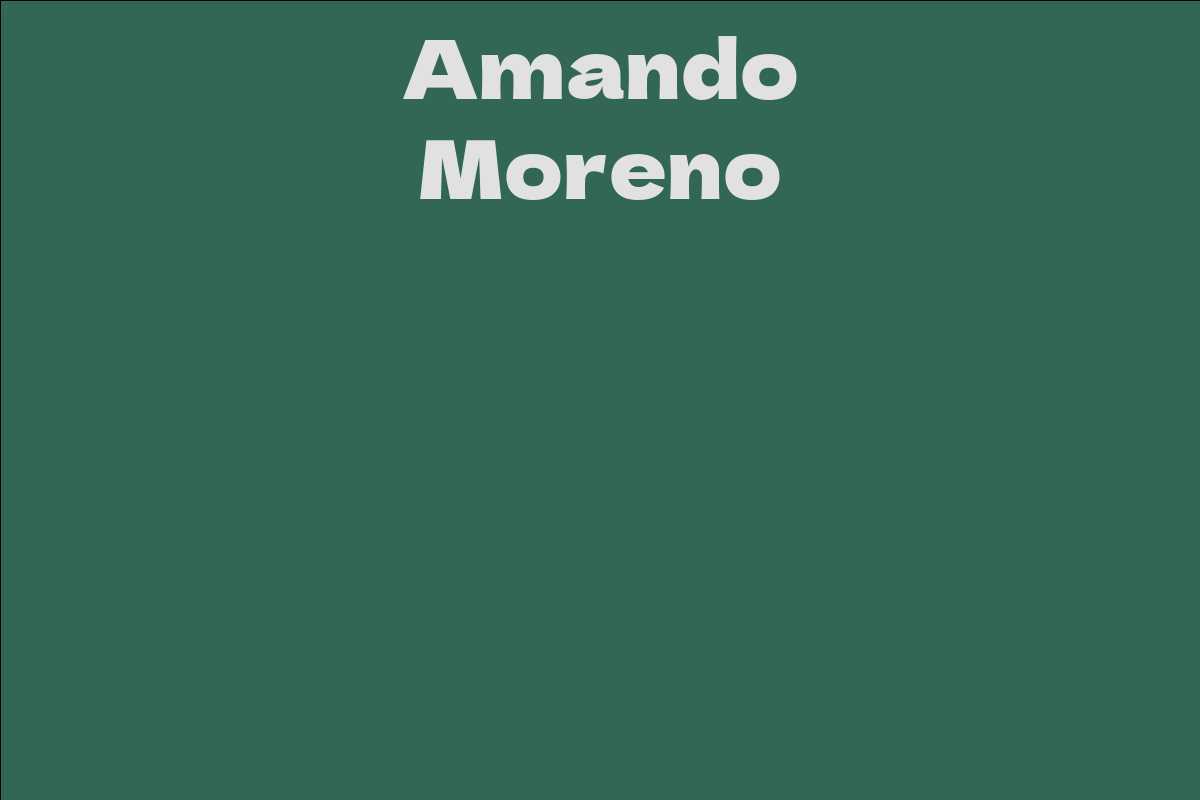 Amando Moreno