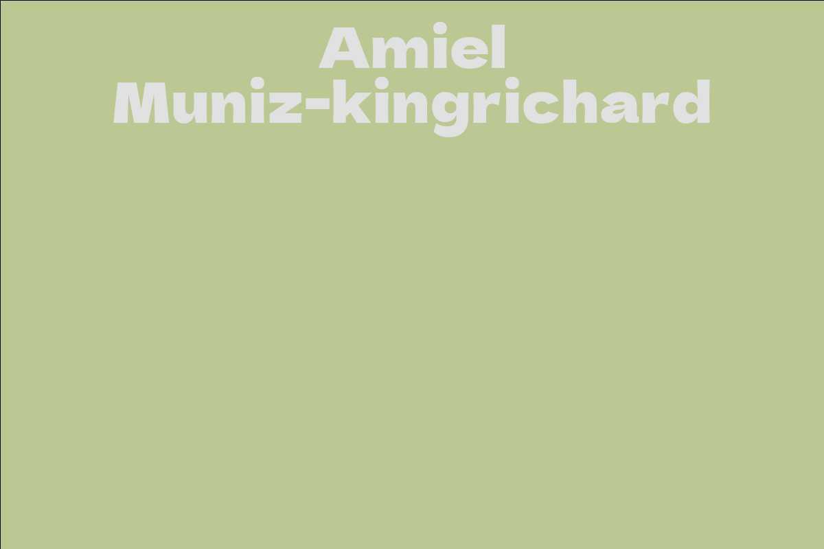 Amiel Muniz-kingrichard