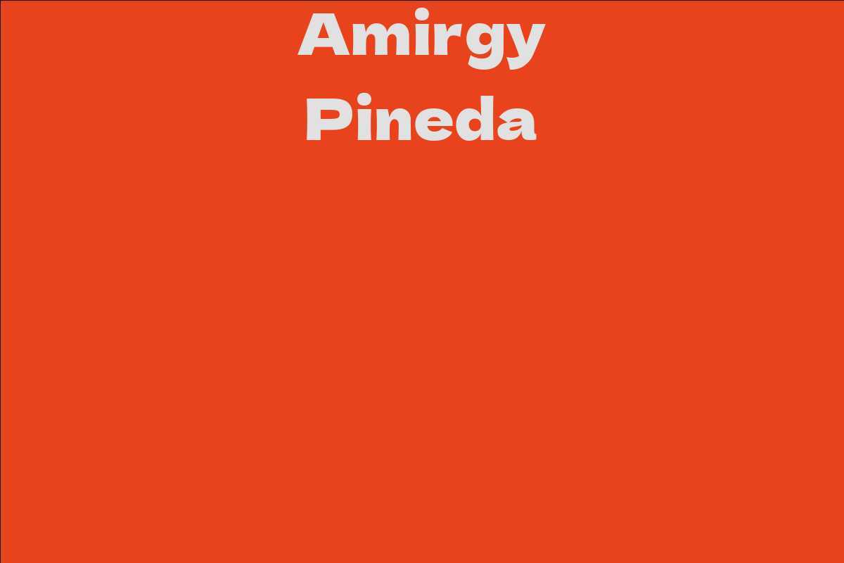 Amirgy Pineda