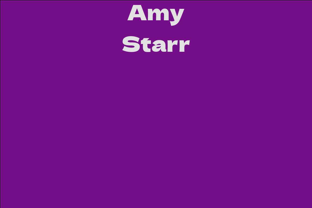 Amy starr