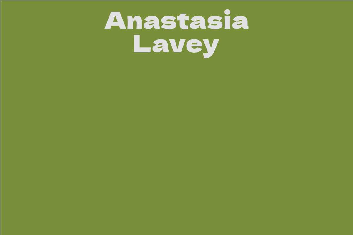 Anastasia Lavey