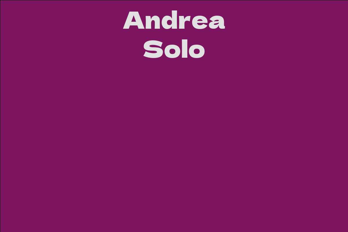 Andrea Solo