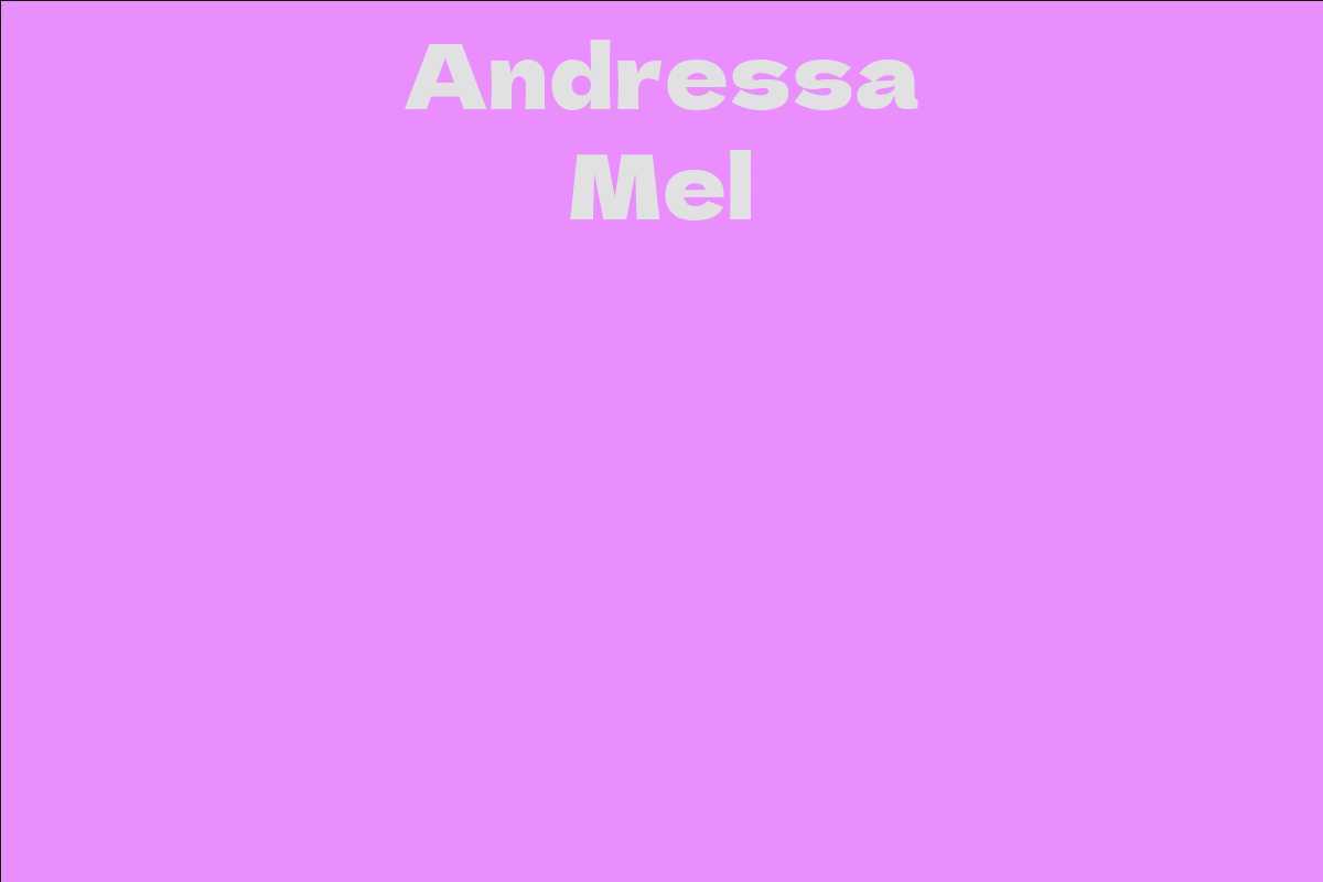 Andressa Mel