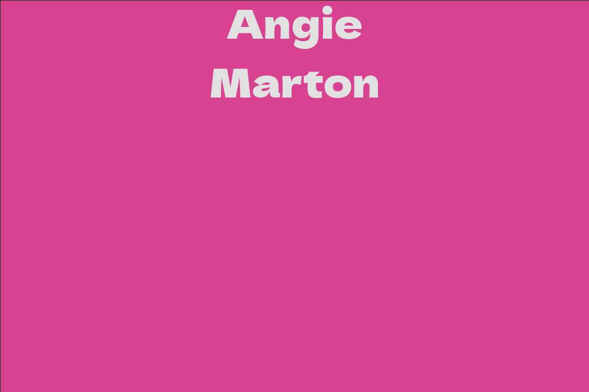 Angie Marton