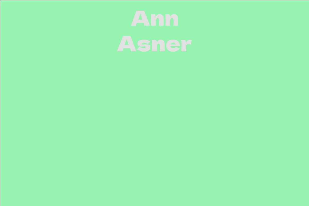 Ann Asner