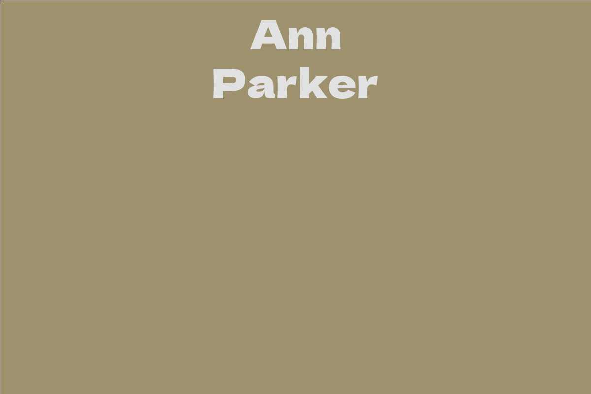 Ann Parker