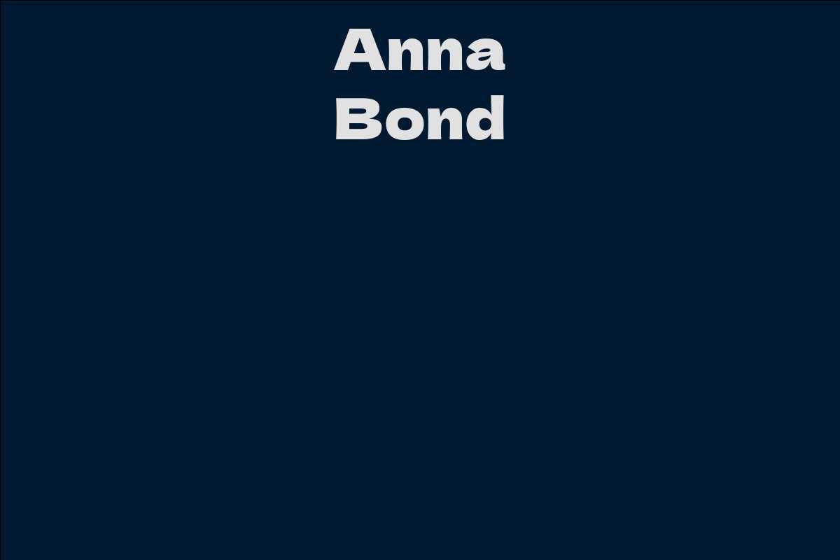 Anna Bond