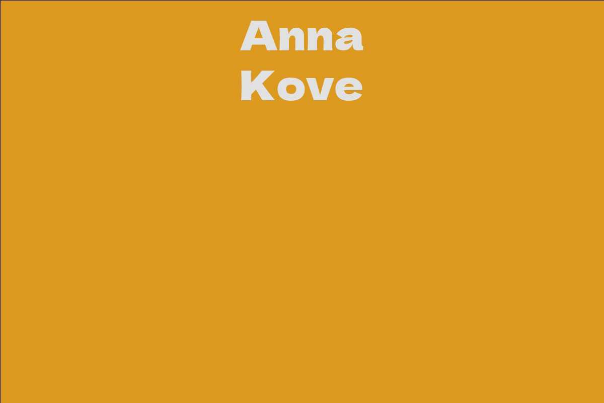 Anna Kove