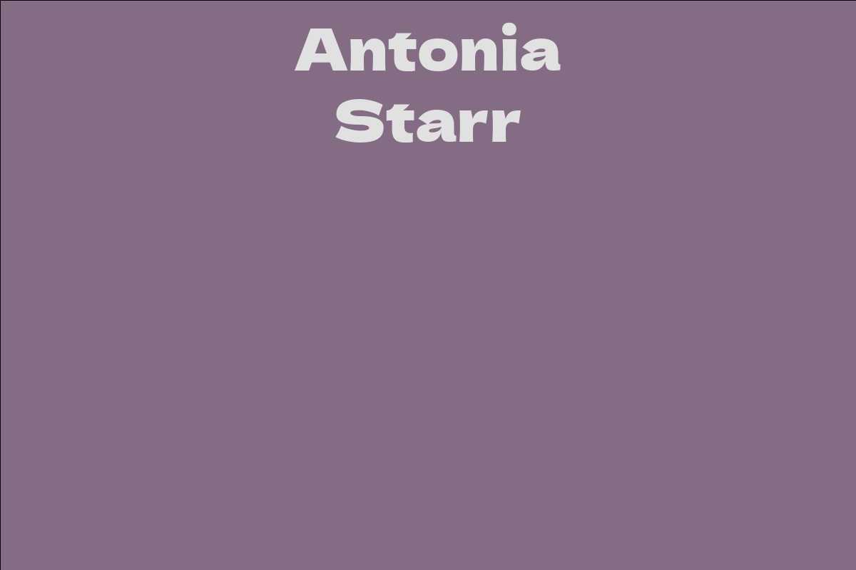 Antonia Starr
