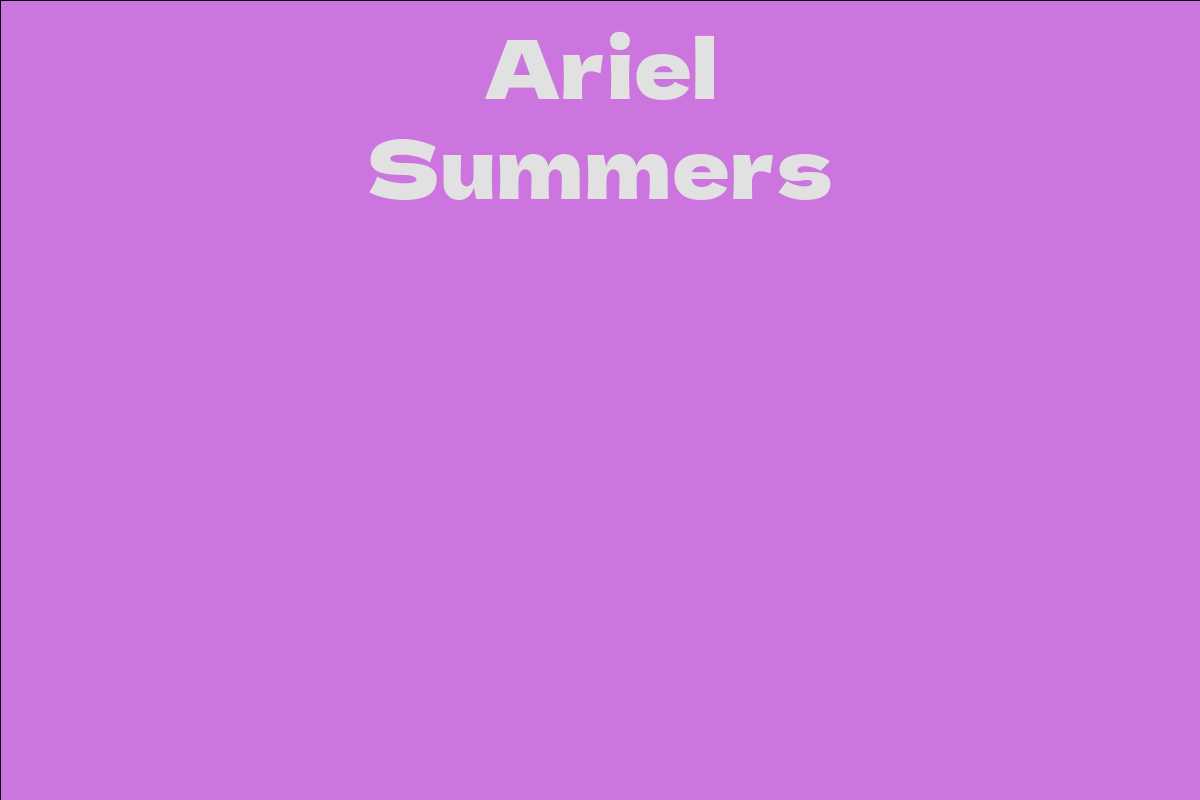 Ariel Summers