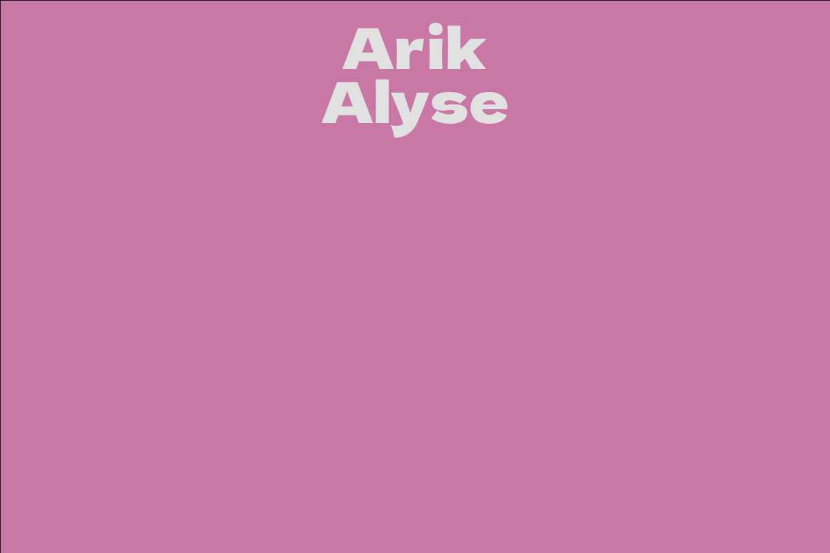 Arik Alyse
