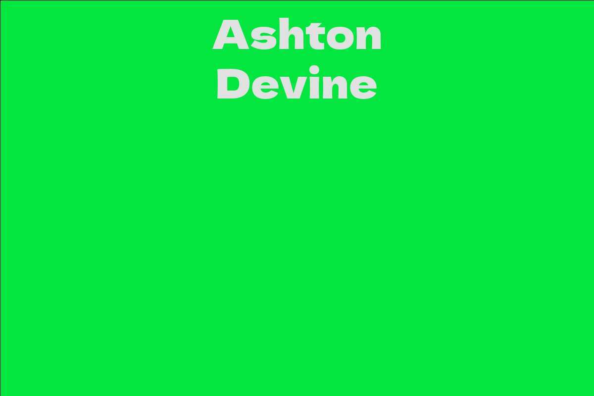 Ashton Devine