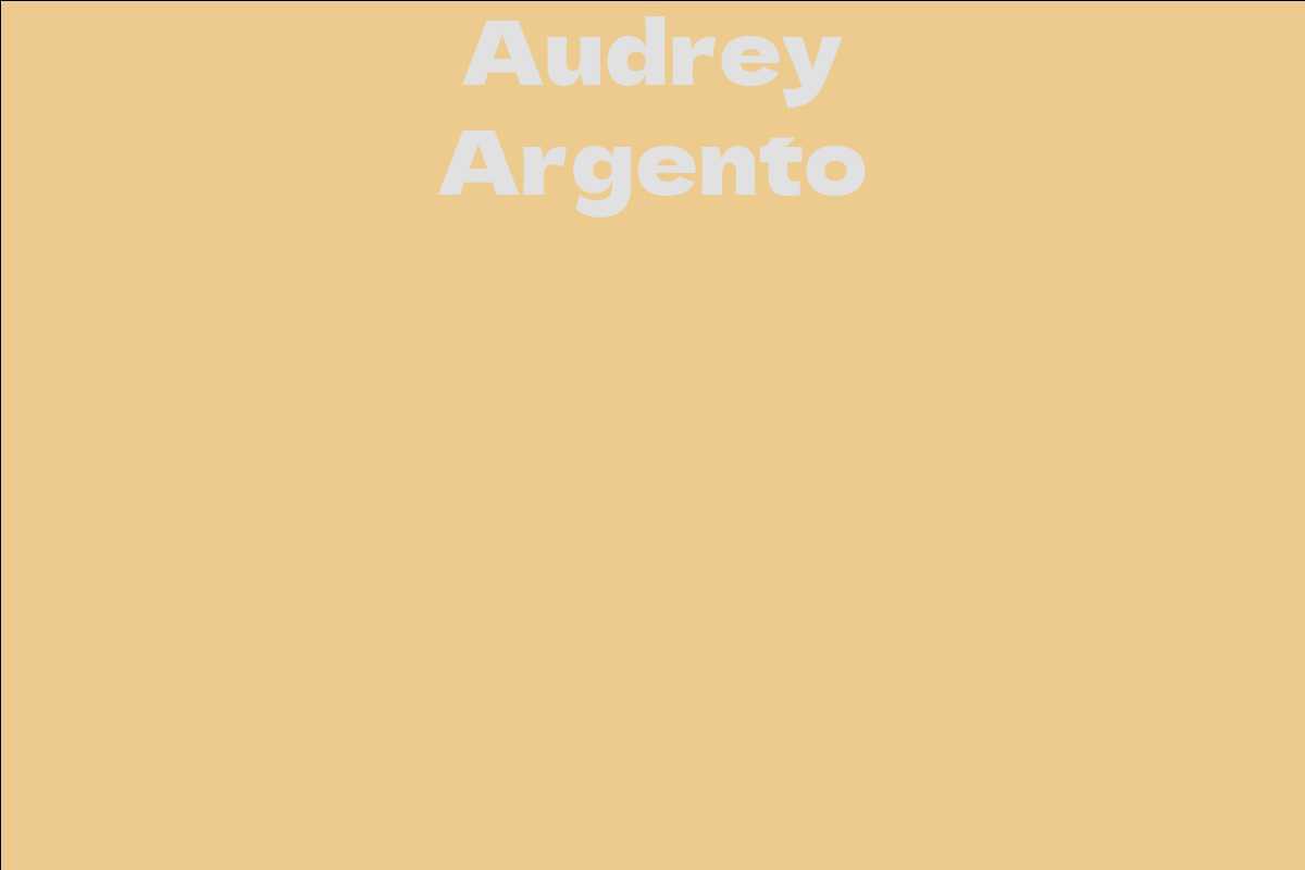 Audrey Argento