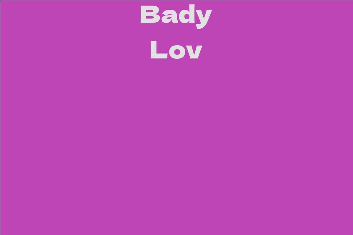 Bady Lov