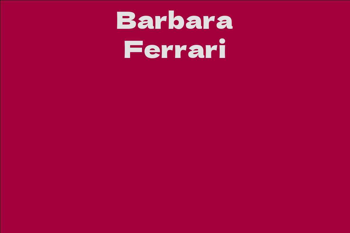 Barbara Ferrari