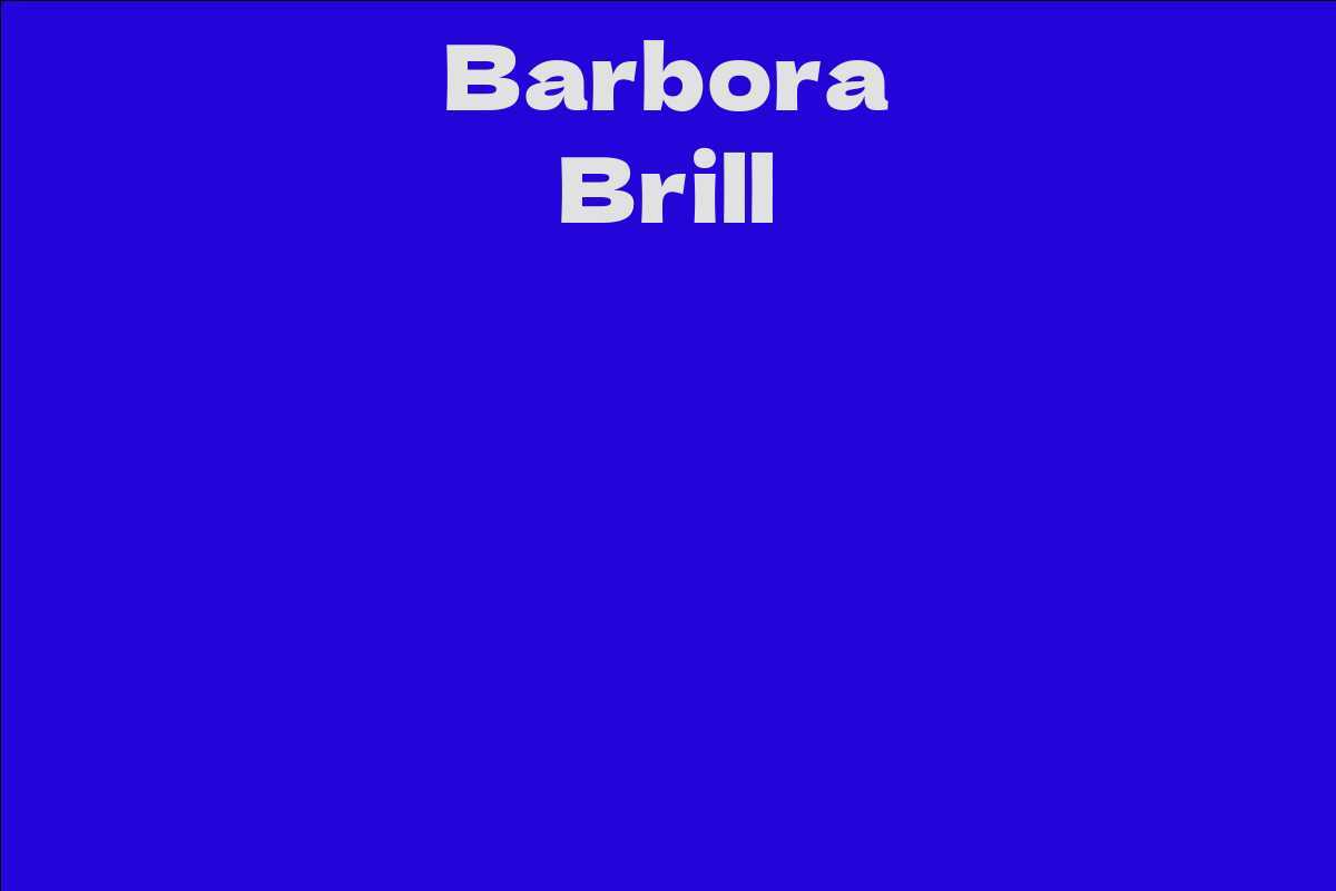 Barbora Brill