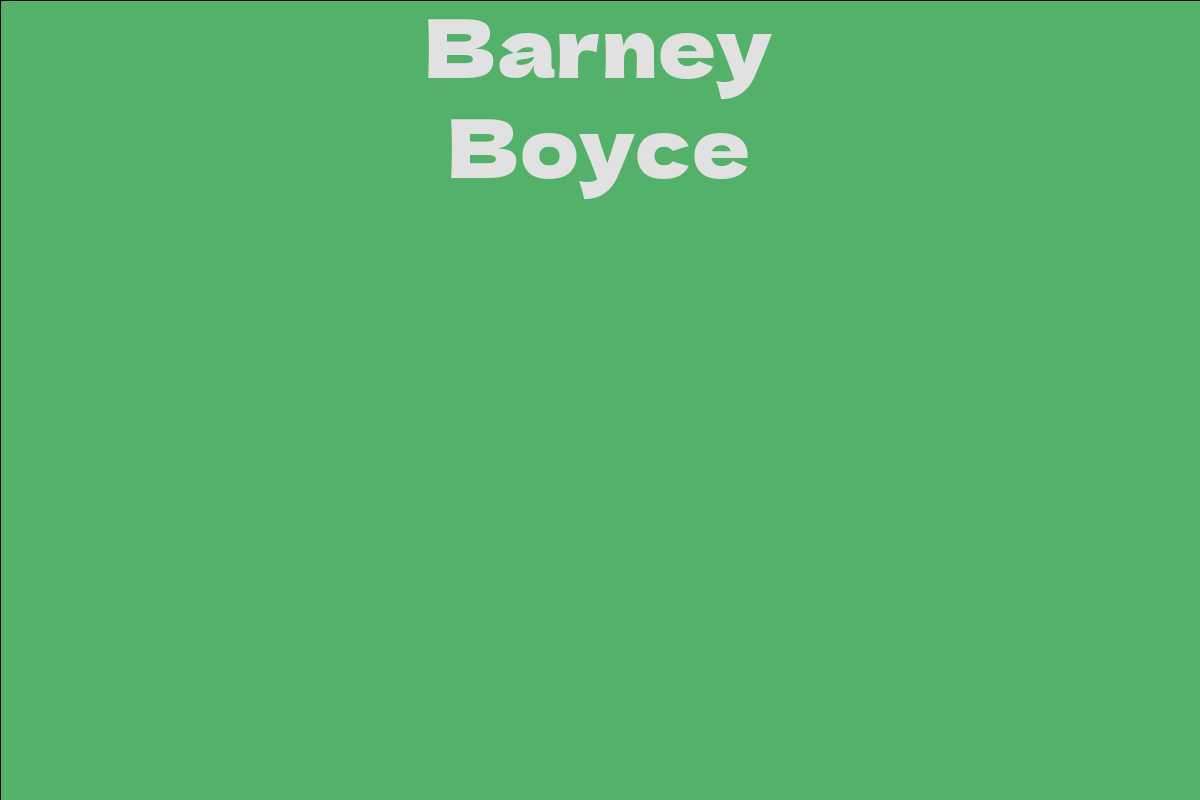 Barney Boyce