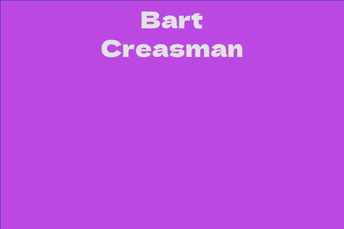 Bart Creasman