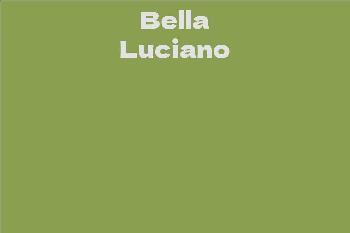 Bella Luciano