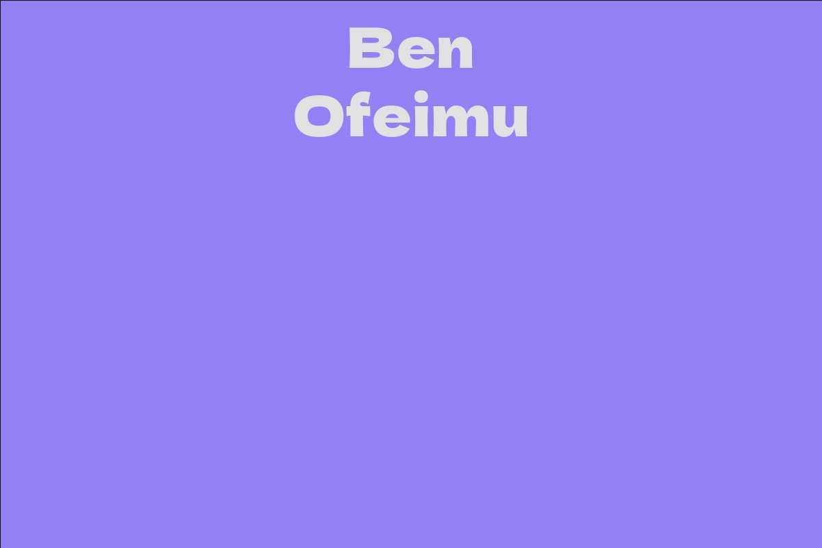 Ben Ofeimu
