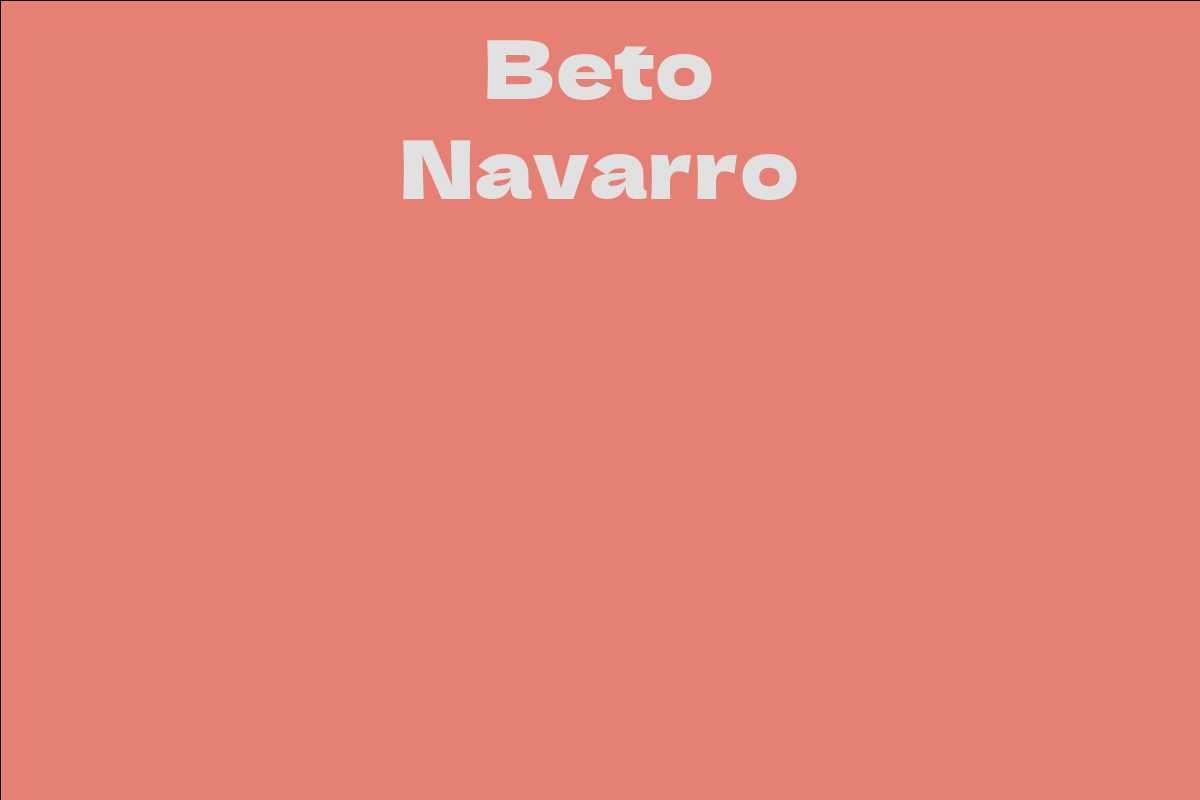 Beto Navarro