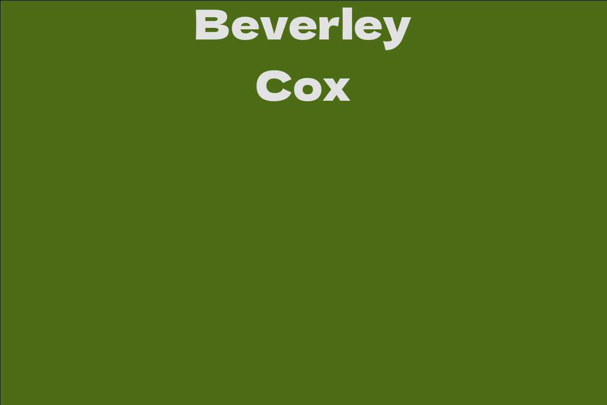 Beverley Cox