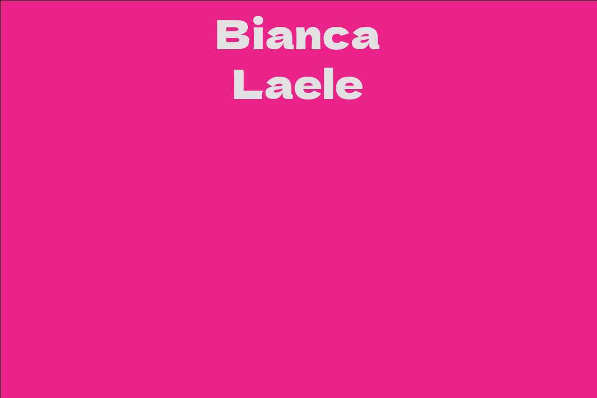 Bianca Laele