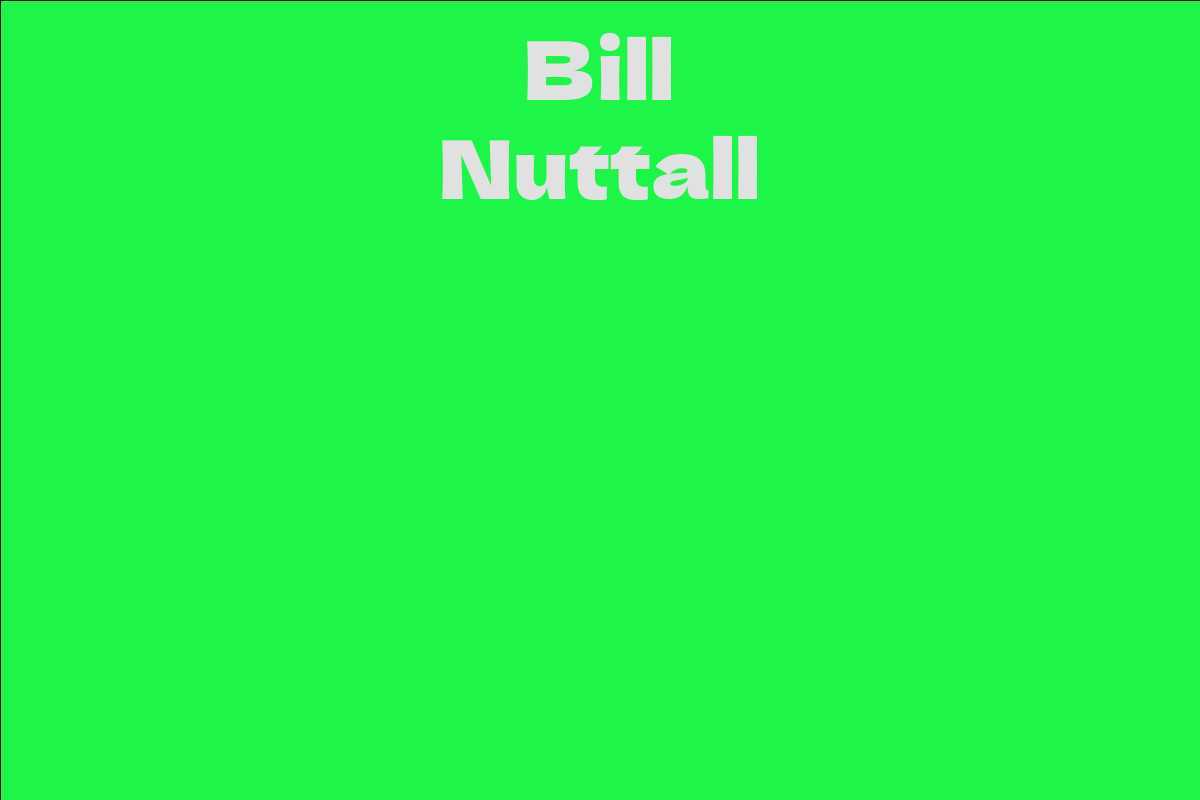 Bill Nuttall
