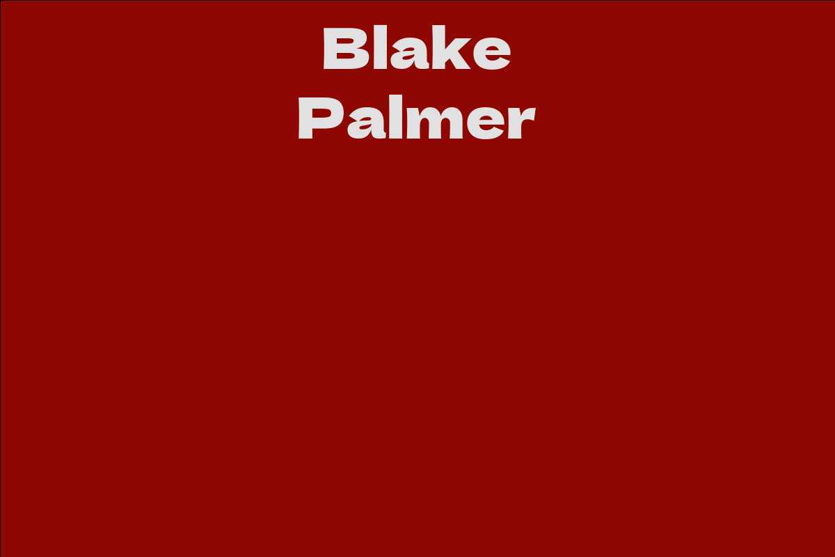 Blake Palmer