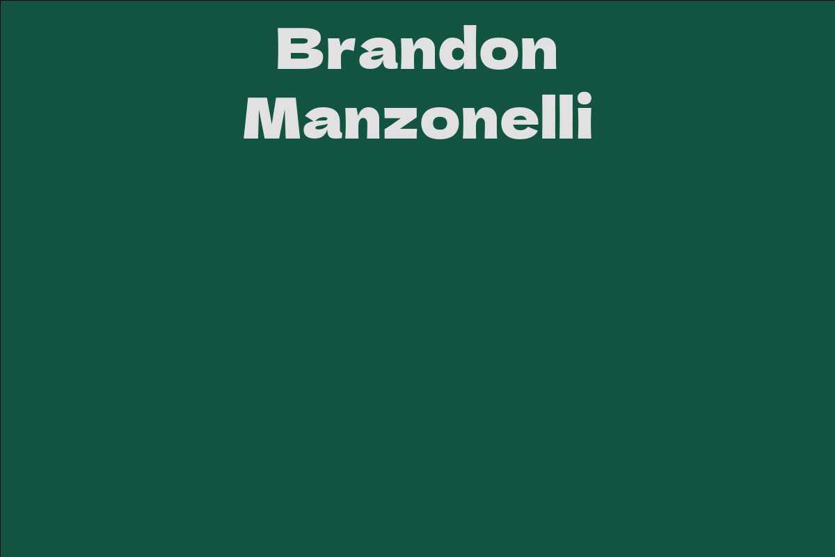Brandon Manzonelli