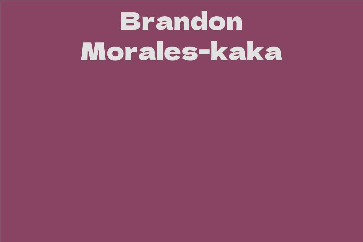 Brandon Morales-kaka