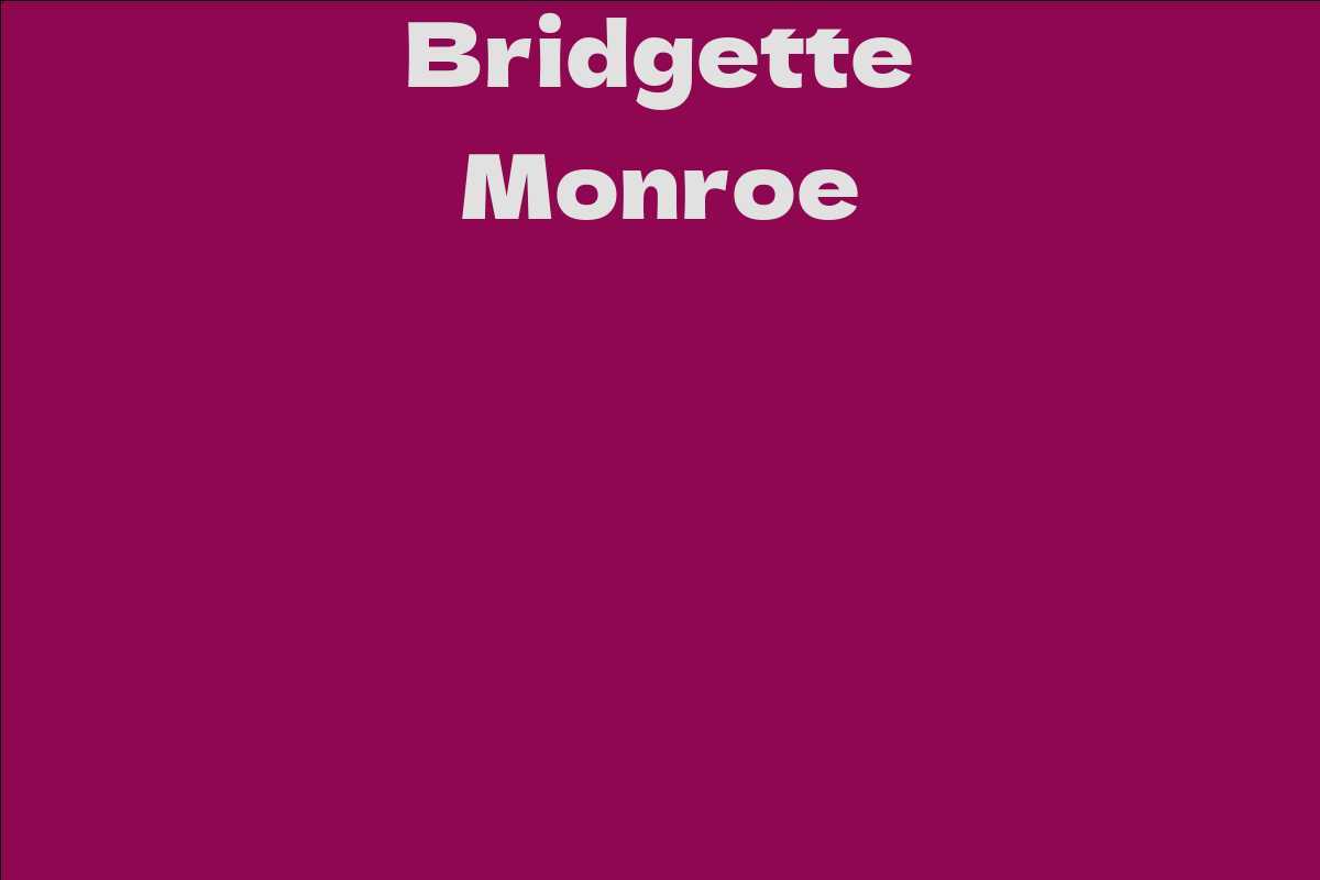Bridgette Monroe