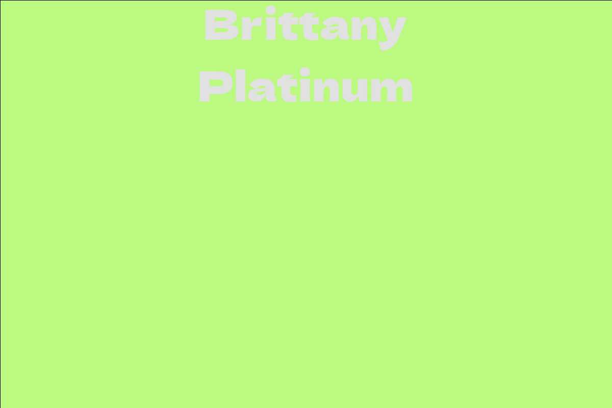 Brittany Platinum