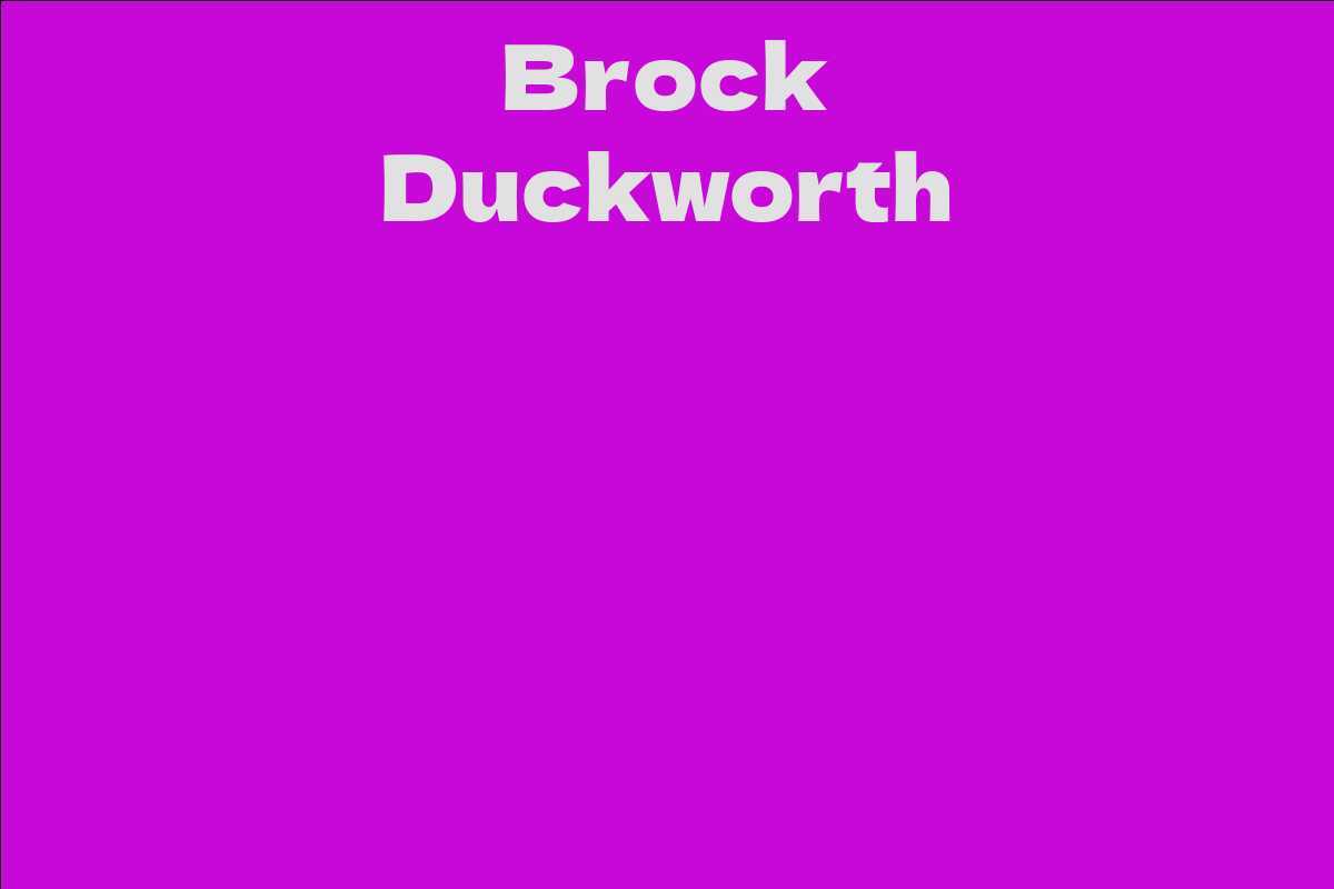 Brock Duckworth