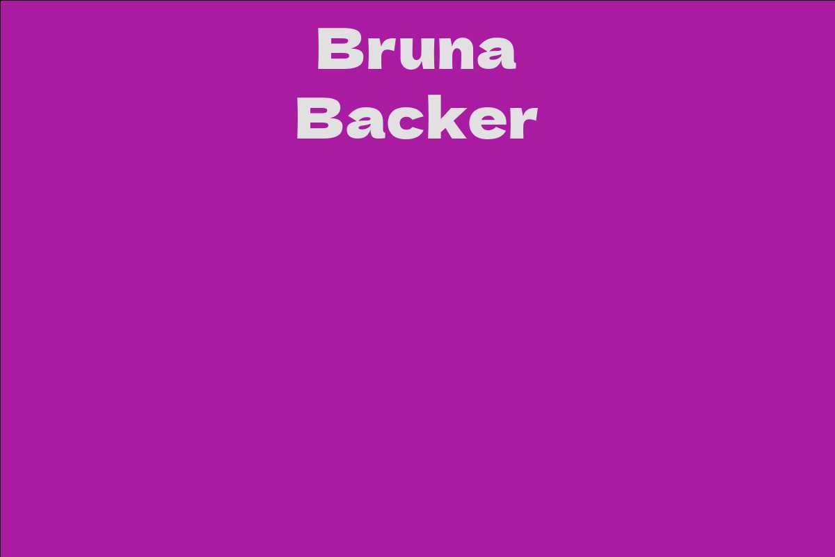 Bruna Backer