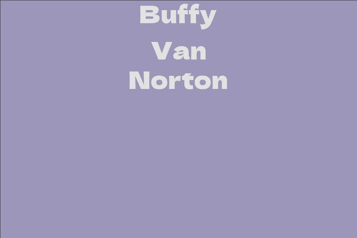 Buffy Van Norton