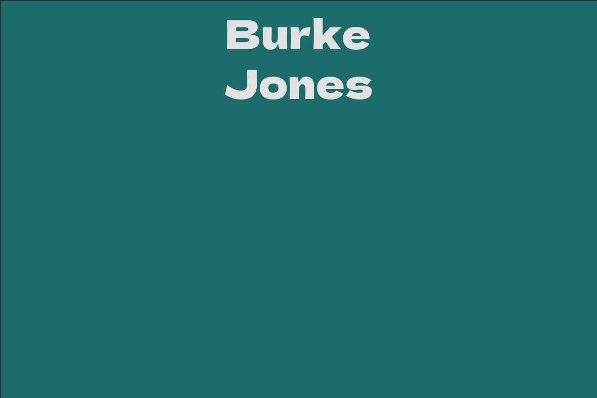 Burke Jones