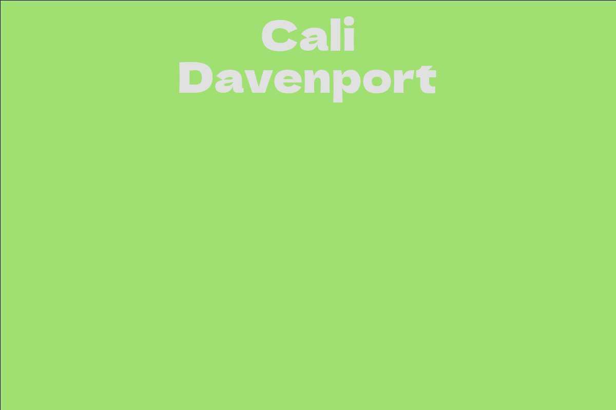 Cali Davenport
