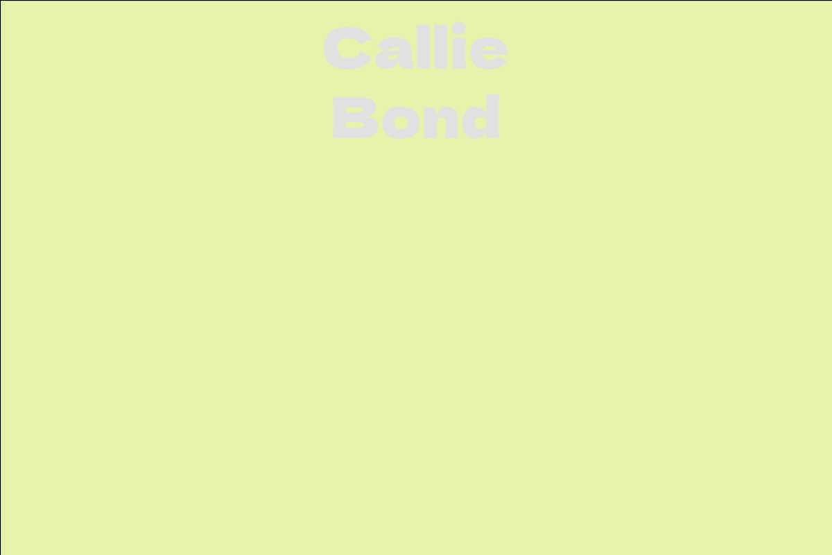 Callie Bond