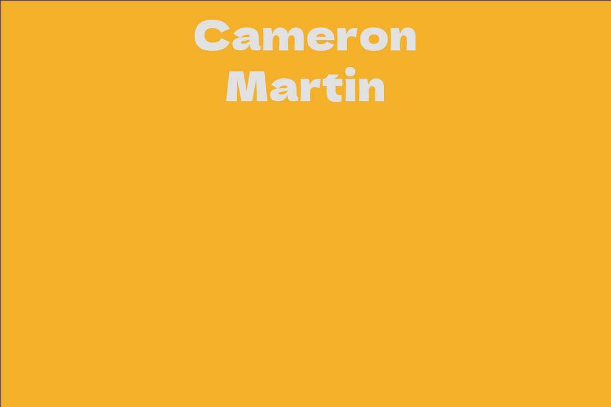 Cameron Martin