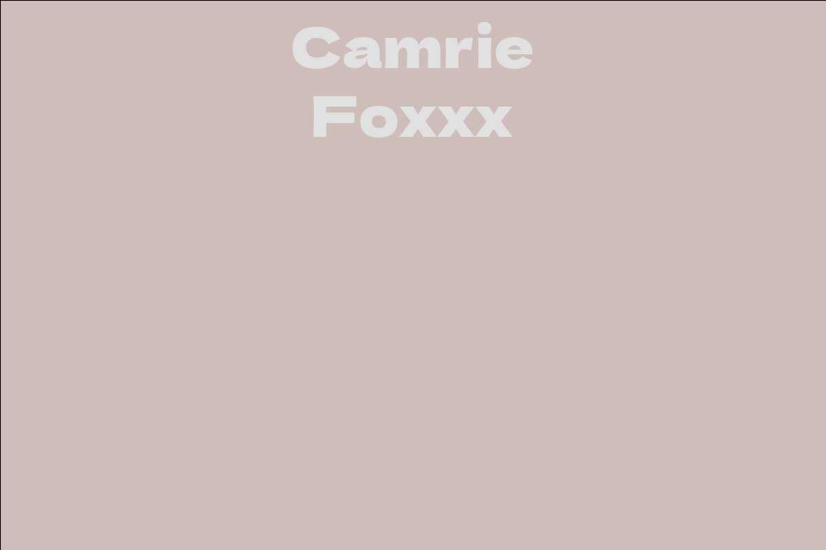 Camrie Foxxx