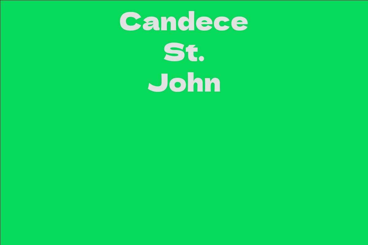 Candece St. John