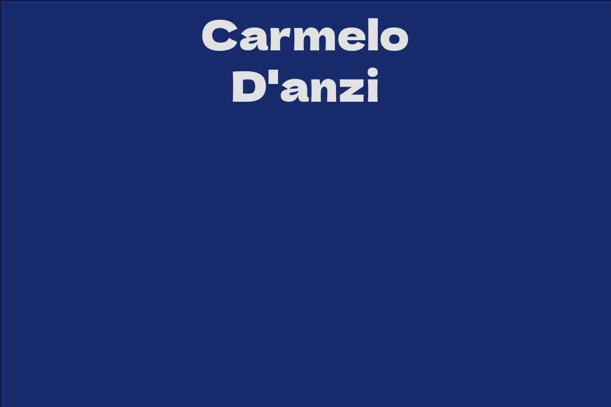 Carmelo D'anzi
